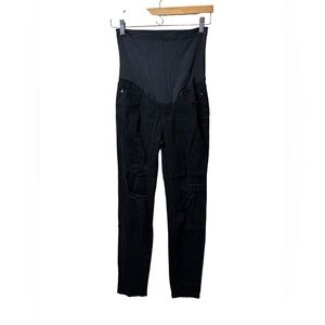 PINKBLUSH | black maternity jeans 25